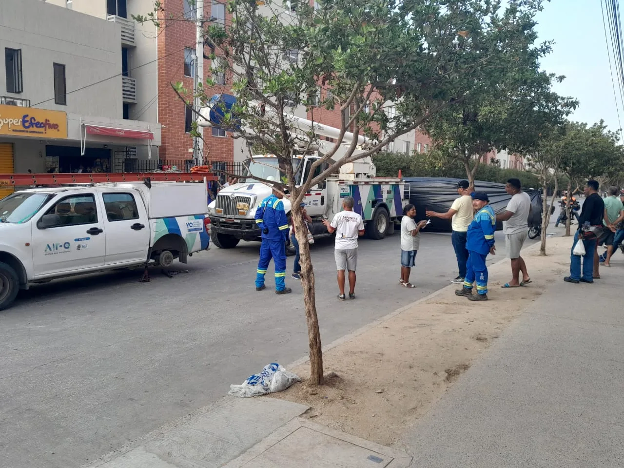 Tremendo lío: Air-e está cortando servicios a conjuntos completos, porque les deben facturas de zonas comunes