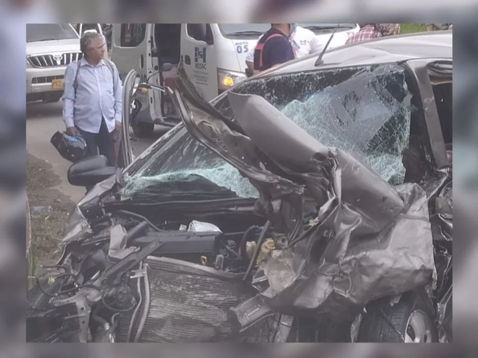 familia de Palmira accidentada