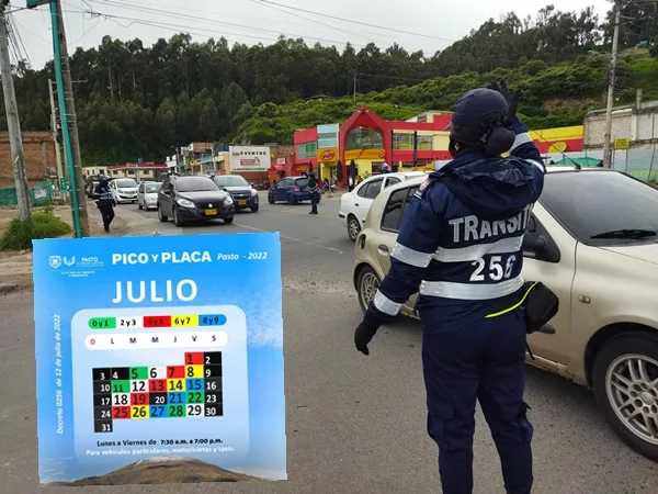 Pico y placa en Pasto se mantendrá por 8 meses y volverán a hacer estudios de movilidad  