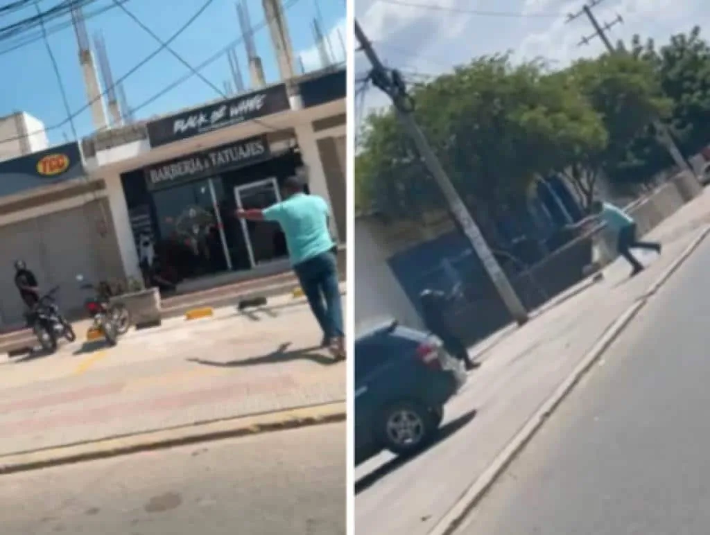 policía de civil se enfrentó a ladrones en Valledupar