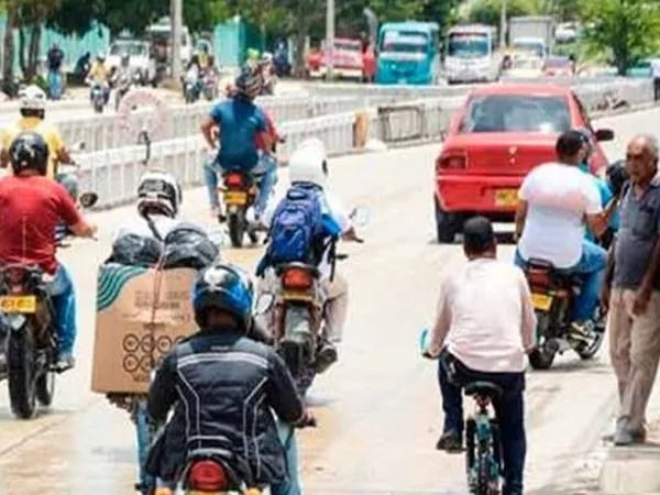 Pico y placa para motos en el Atlántico.