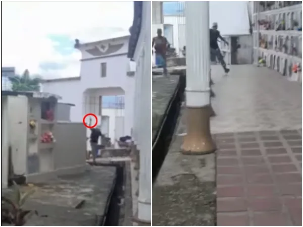 "Que sea la de Dios hp": Ni los muertos descansan en paz en Quibdó, en pleno cementerio "se encendieron a plomo"