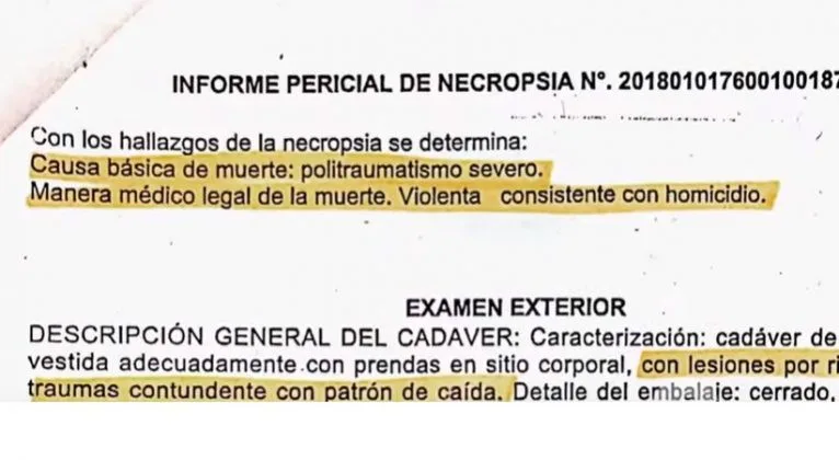 Valentina Castro Rojas caso feminicidio Cali Sebastián Vallejo