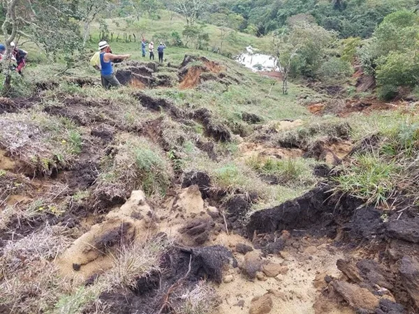 Comunidad del norte de Nariño en riesgo inminente, cerro está erosionado y el municipio ‘se hunde’