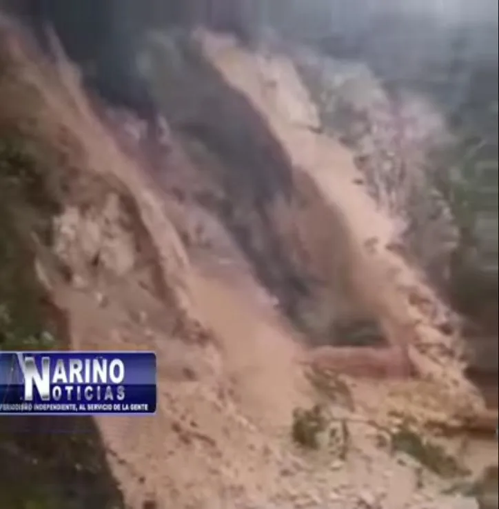 Trampolín de la Muerte deslizamiento lluvias