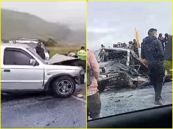 Tragedia vial en Pasto: una persona muerta y tres heridos dejó fuerte choque en vía a Botanilla