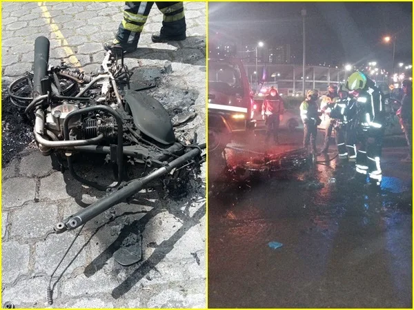 Siguen quemando motos en Pasto: en menos de 24 horas incineraron dos que estaban implicadas en robos