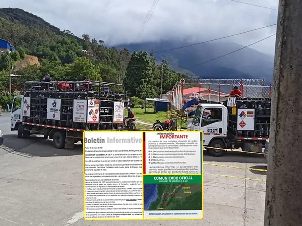 Pasto: empresas sin gas y otras con poca distribución, problemas de suministro se complicó con el paro