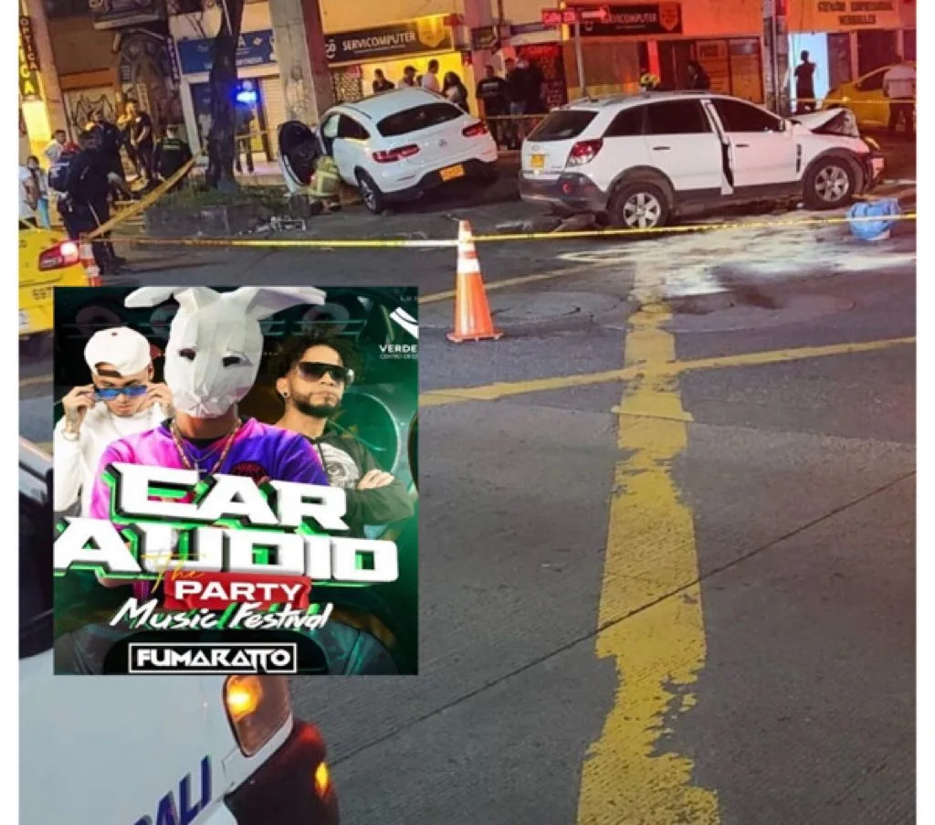Fumaratto accidentado en Cali