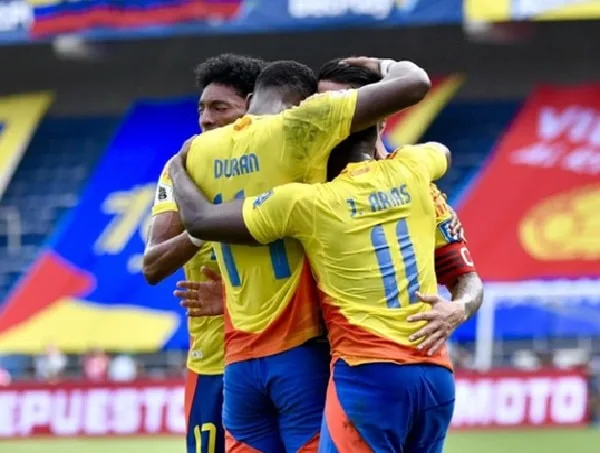 Jugadores de la Selección Colombia.