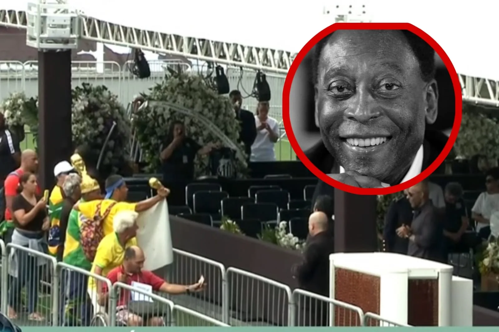 Último adiós a ‘O Rei’ Pelé: ya está en cámara ardiente en Brasil