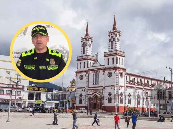 Policía impidió que hombre agrediera a su ex pareja en Tuquerres, Nariño. Foto: Transportes Sandona/ Policía de Nariño.