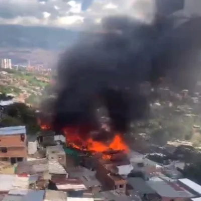 Medellín Incendio