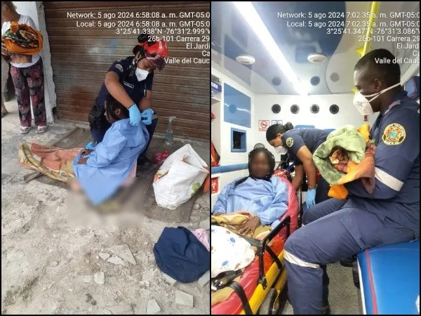 Heroísmo en Cali: una vida que comienza, una labor que exalta a los bomberos