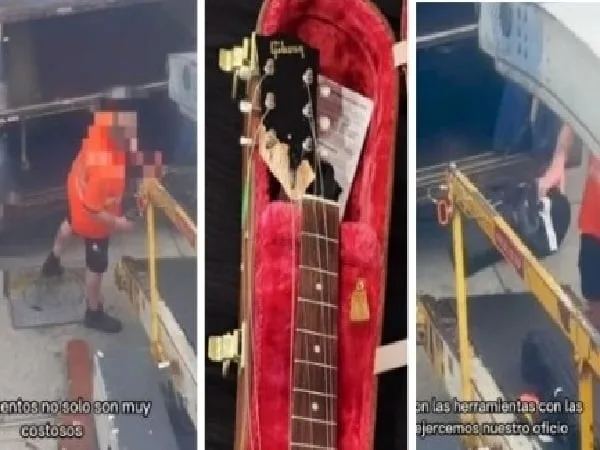 Guitarra de Andrés Cepeda.