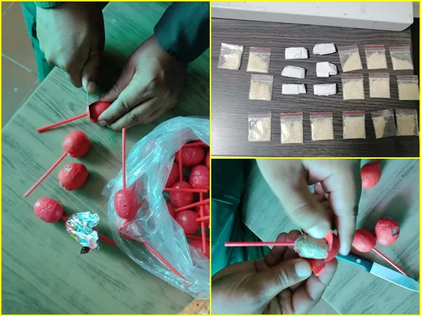 Bombones impregnados de bazuco, la modalidad de venta de droga en Pasto
