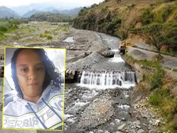 Tuluá: creciente de una quebrada arrastró a Lauren y a su hijastro cuando iban en moto, ella falleció
