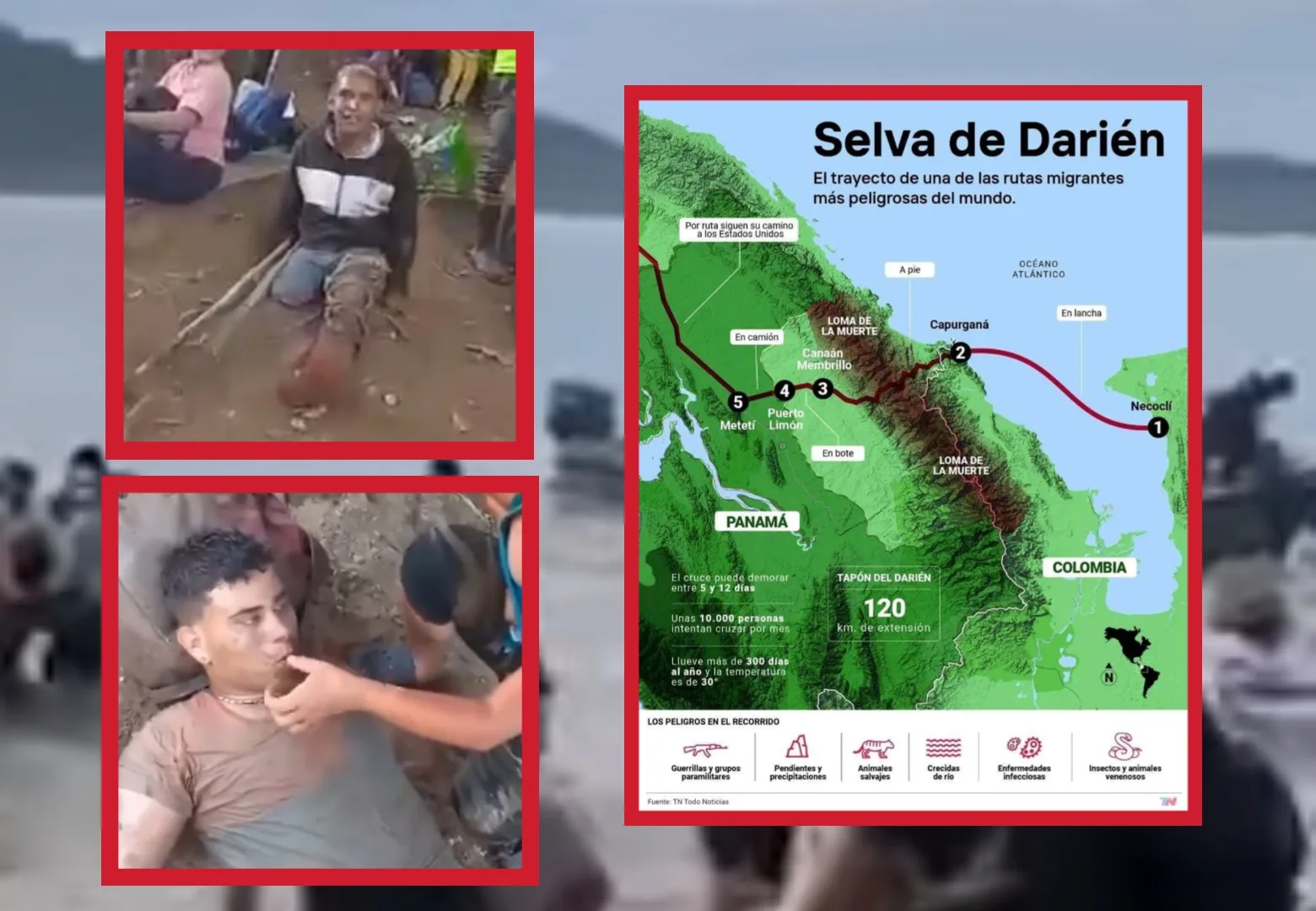 Selva del Darién migrantes Tito historias