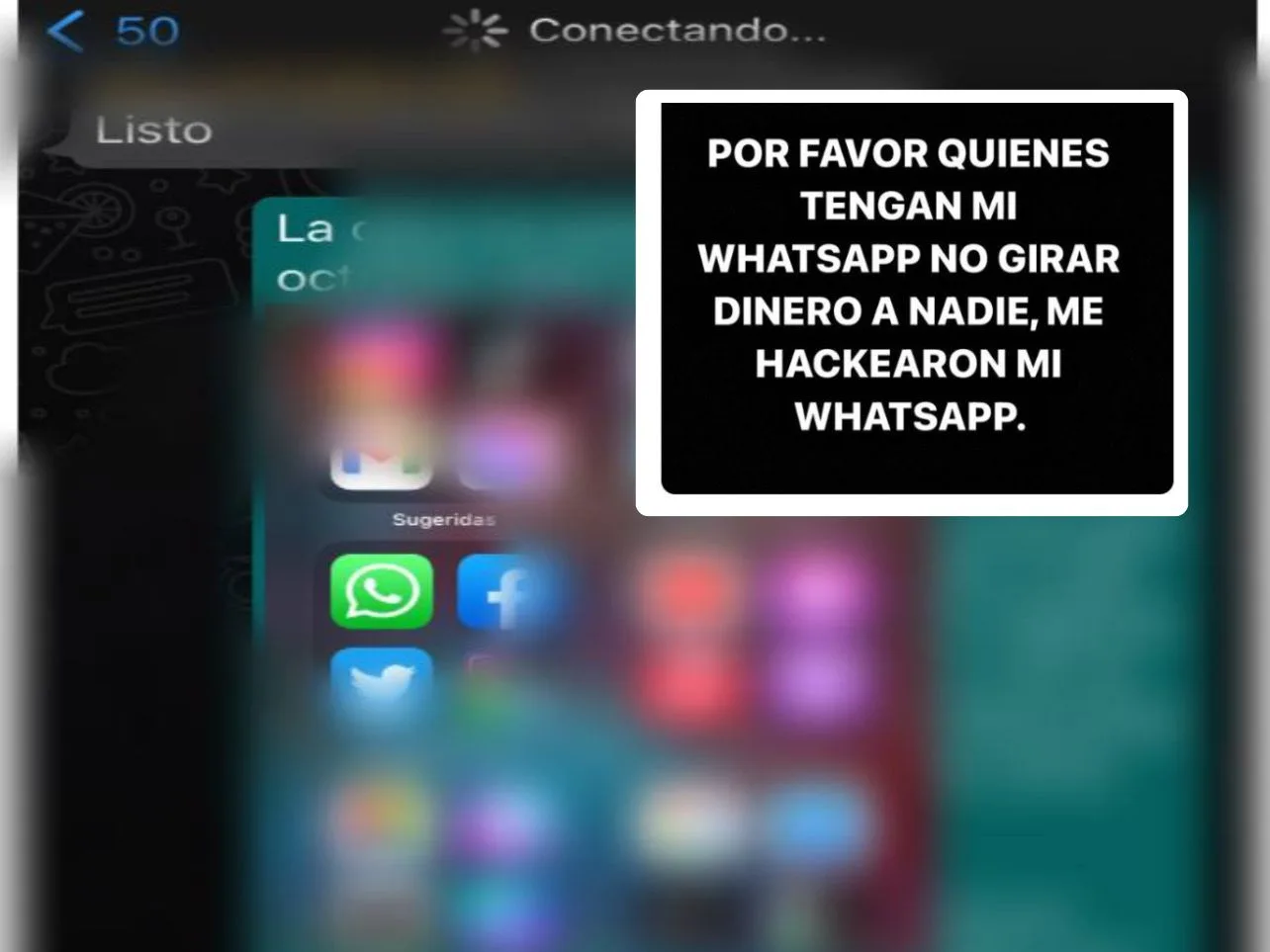 WhastApp estafas robo de cuentas