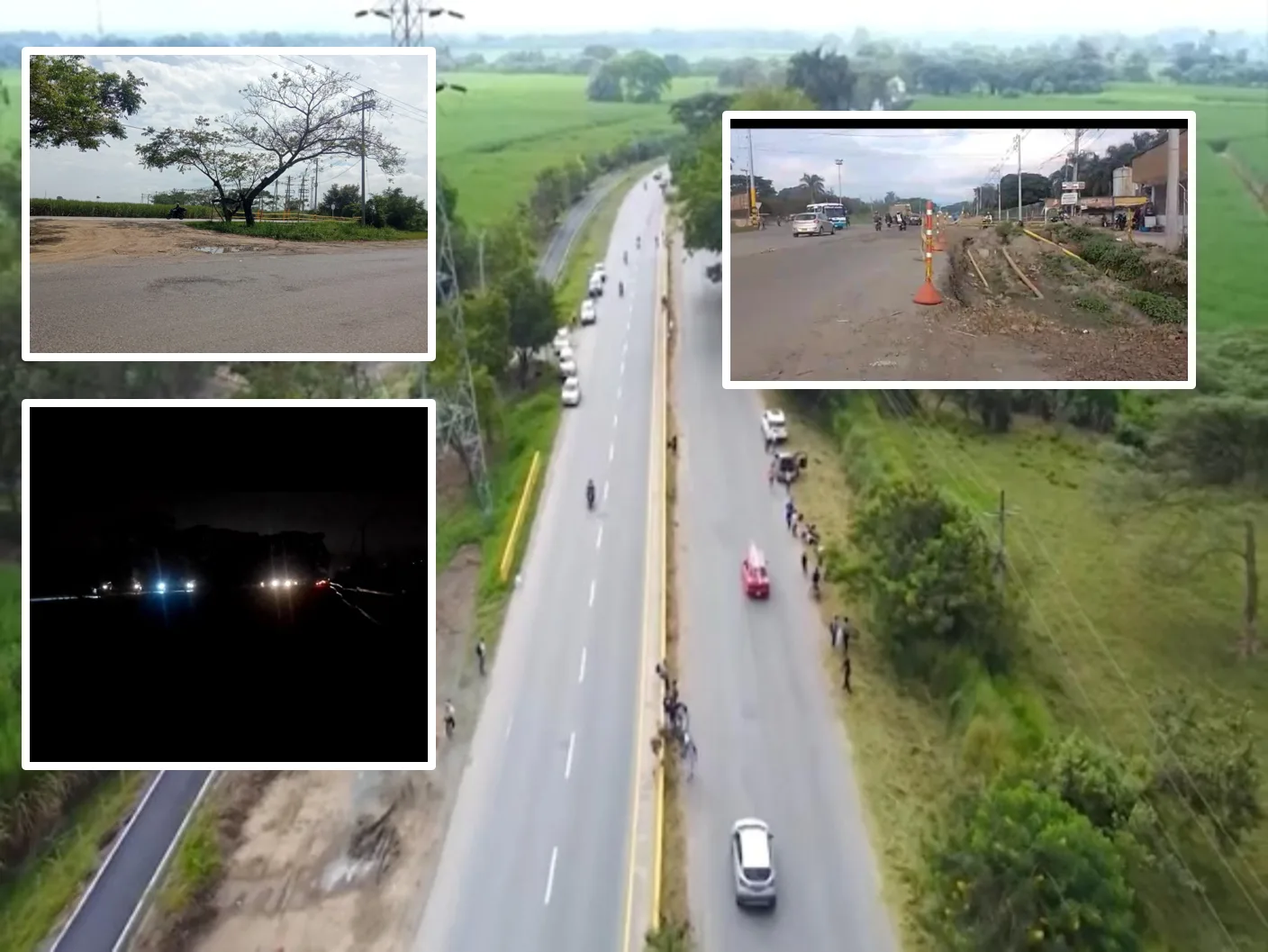En Candelaria siguen las denuncias de "abandono y demora" en la doble calzada a Cali: 27 años en construcción