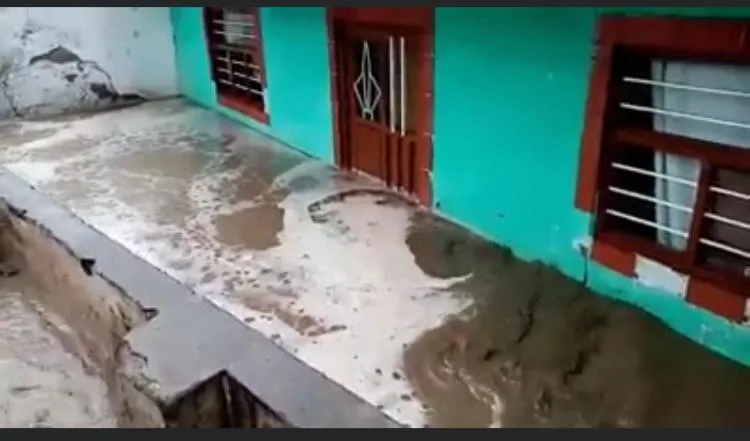 La Cruz río inundó