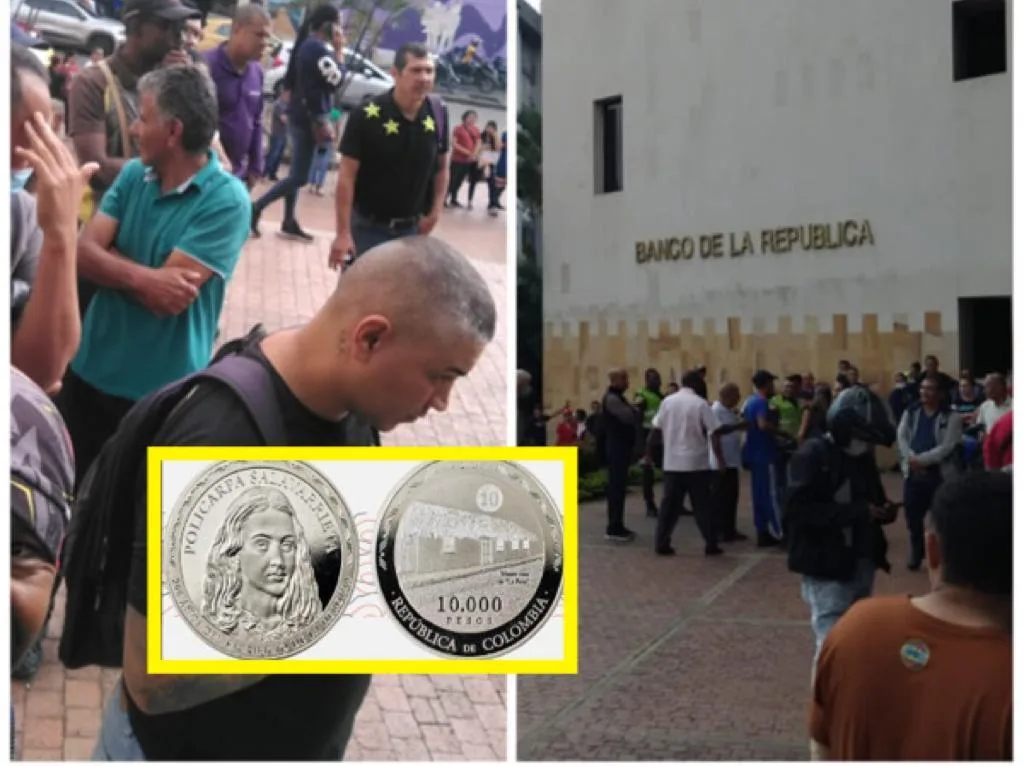 En Cali madrugaron a comprar moneda conmemorativa de 10.000, vale 19.000 con estuche