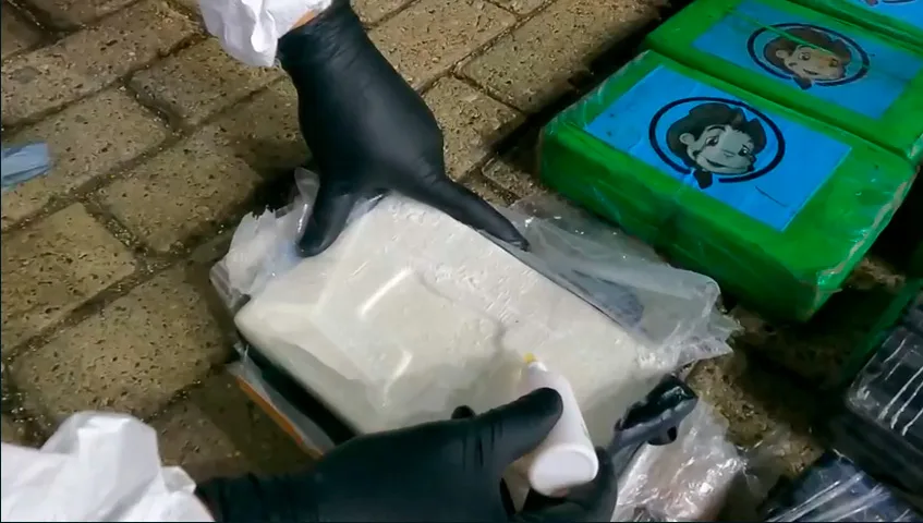 La cocaína fue incautada