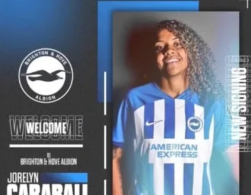 Jorelyn Carabalí: Mundial, funeral de su hermano y ahora al fútbol inglés con el Brigthon