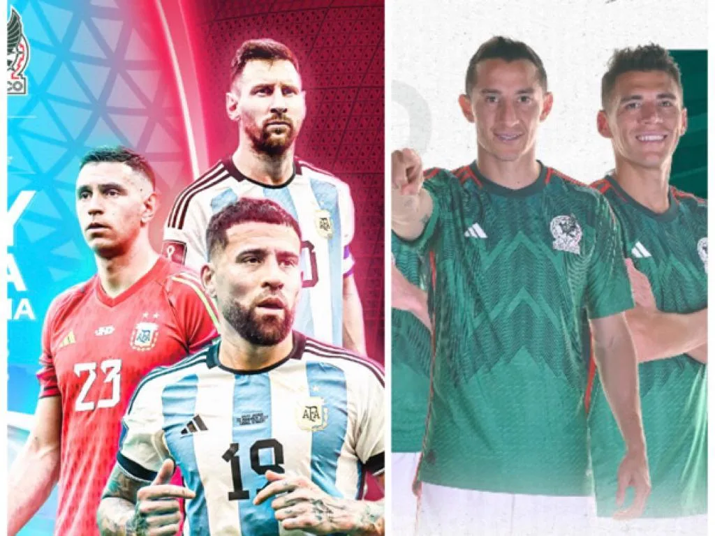 México Argentina mundial de Catar