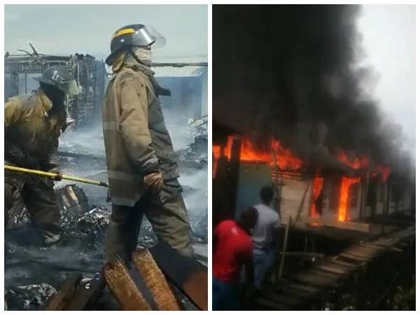 "Amor a la gente y servicio": Bomberos en Buenaventura sofocan incendios "pese a la situación económica"