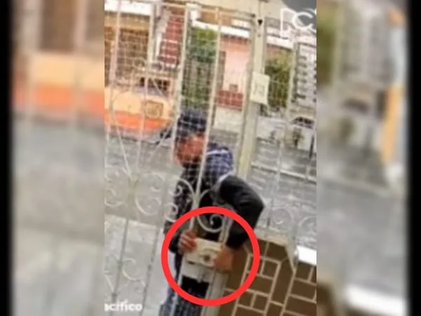 la reja barrio Las Granjas en Cali