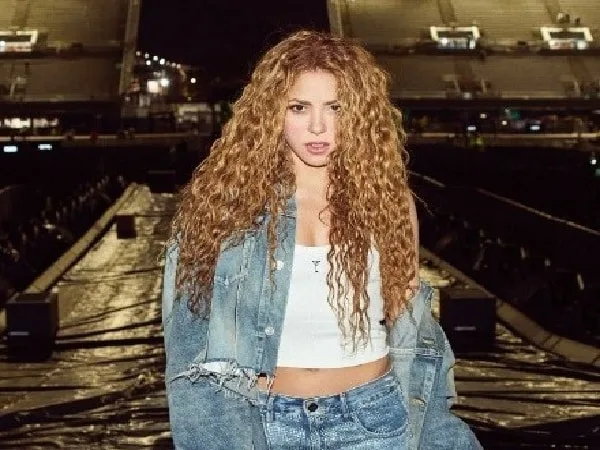 Shakira, cantante colombiana.