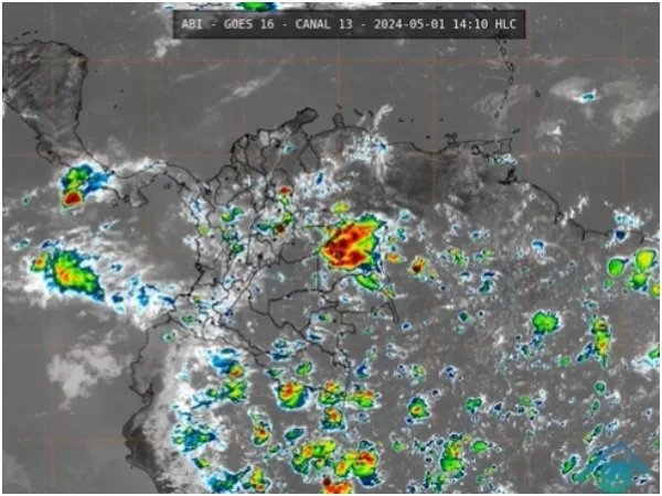 Estas son las diferentes regiones del país donde se prevén lluvias en mayo