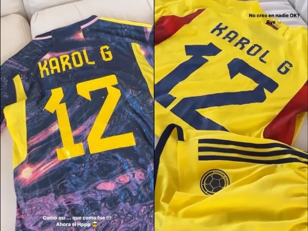 Karol G. a la Selección Colombia: a La Bichota le luce la # 12 y ya piensa en el Mundial