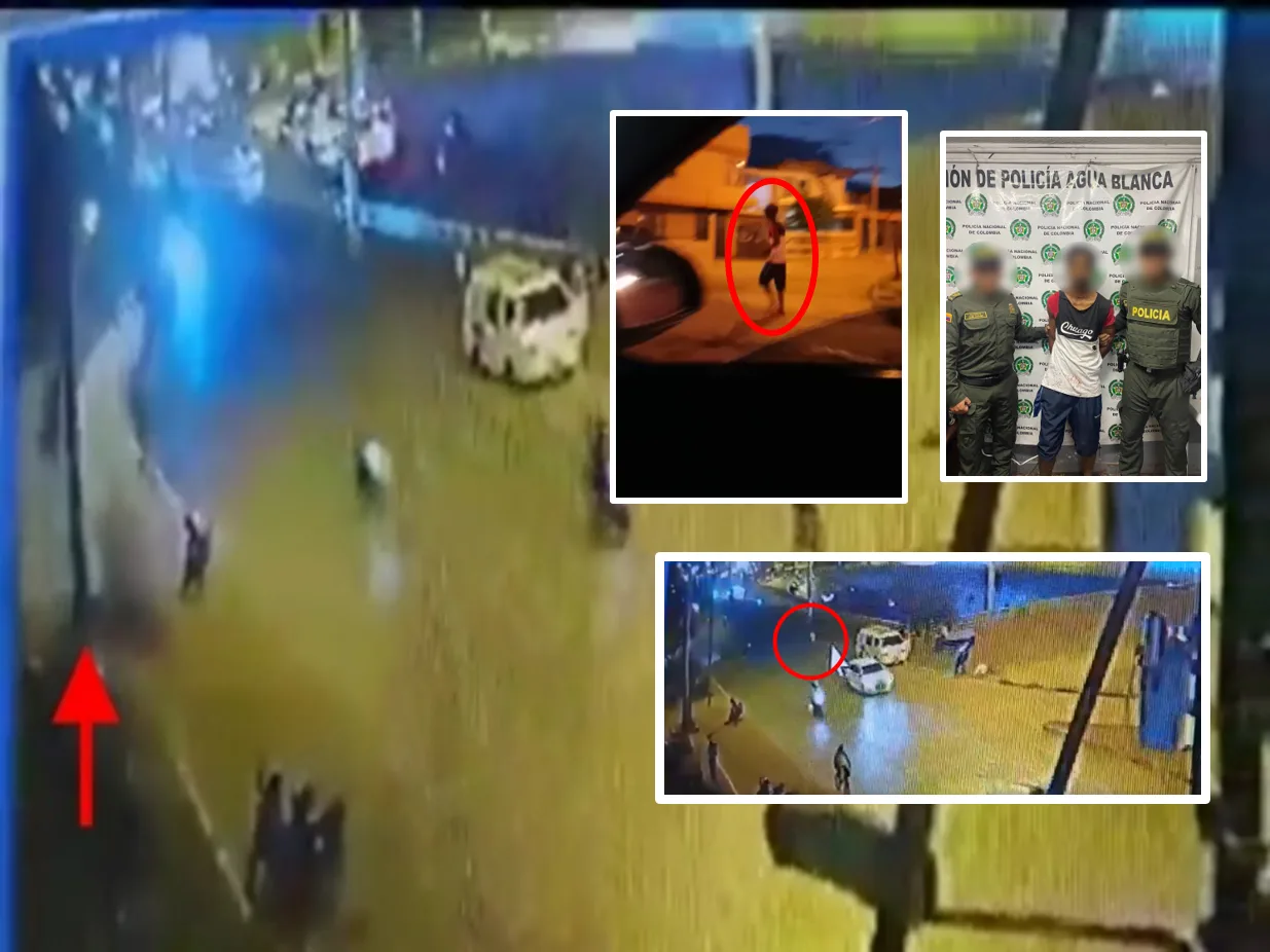 Caminó, cruzó la calle y lo tiró: así lanzaron la granada a patrulla de Policía en Cali, hay un capturado