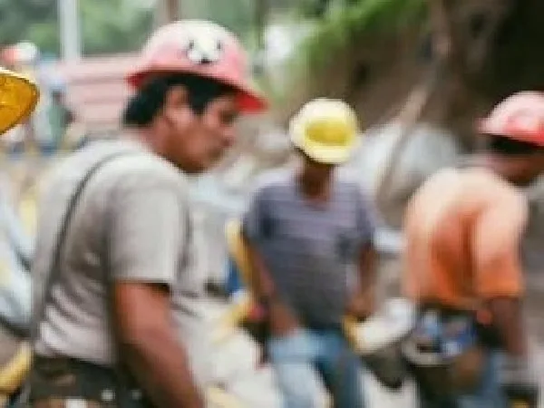 Trabajadores que laboran en Colombia.
