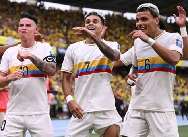 Jugadores de la Selección Colombia.
