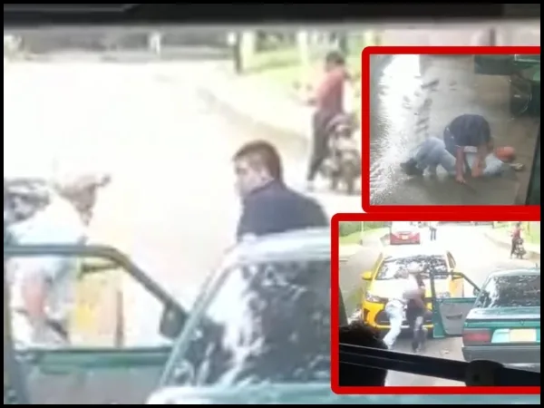A punta de machete y golpes dos conductores terminaron la discusión: otro hecho de intolerancia en Cali