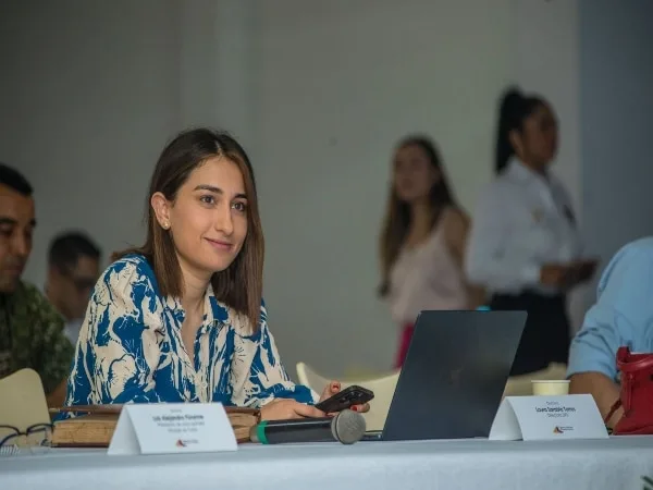 Laura Sarabia continúa acompañando los viajes internacionales de Gustavo Petro