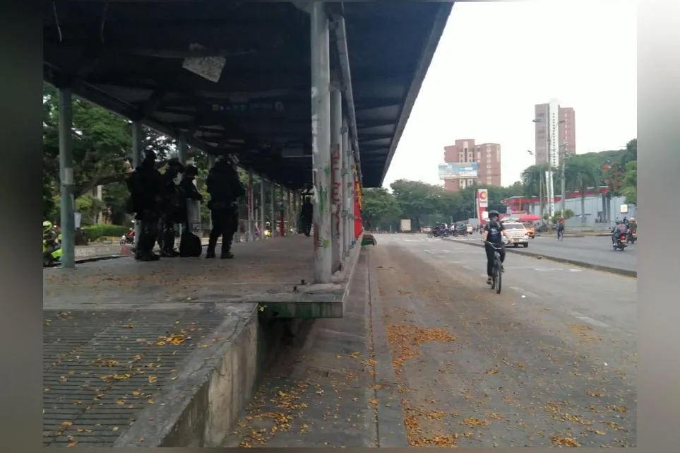 estación del MIO en Meléndez