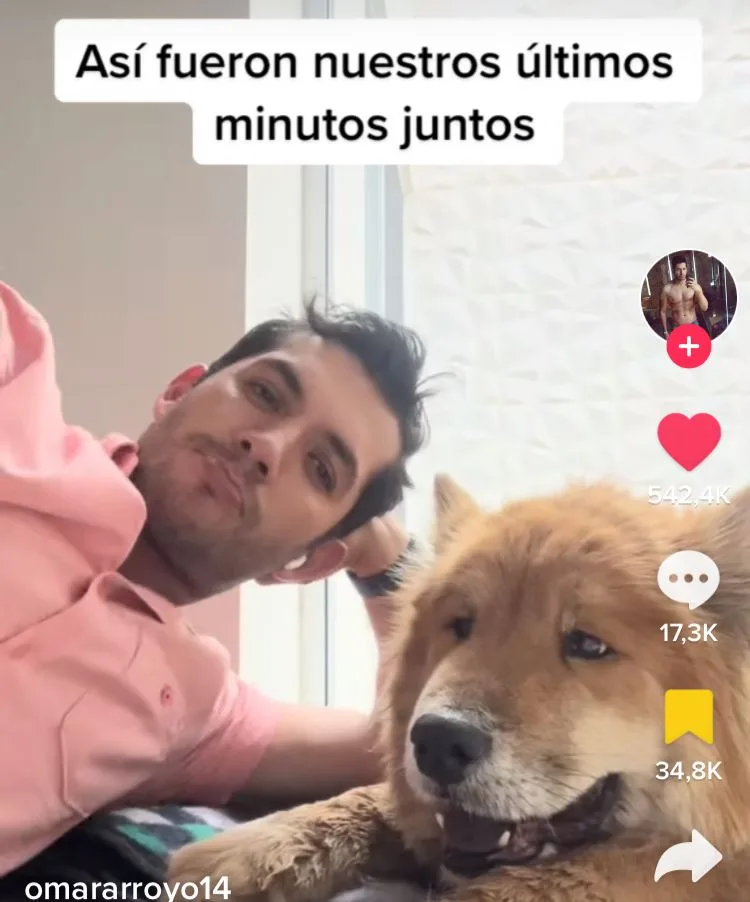 Omar y Sasha perra México