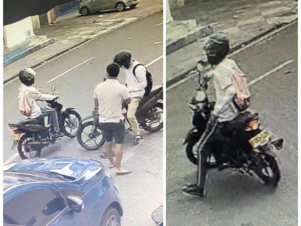 ladrones motorizados Cali Alameda