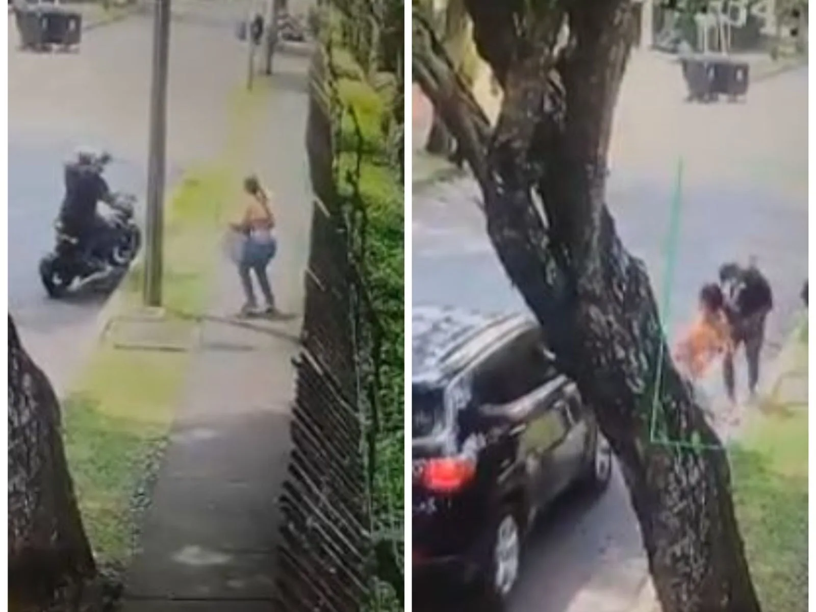 camioneta hurto ladrones en moto en Ciudad Jardín en Cali