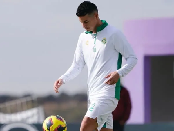 James Rodríguez, jugador del Club León.