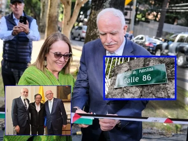 Una calle en Bogotá llamada "Estado de Palestina", simboliza los acercamientos entre Colombia y el país del medio oriente