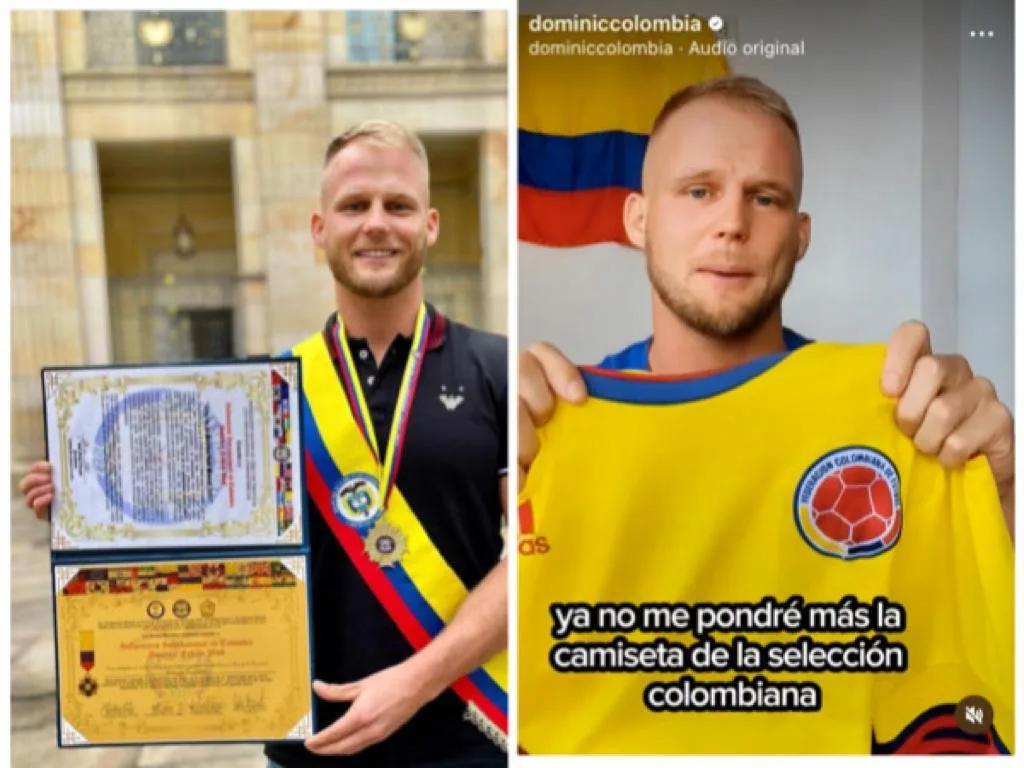 Dominic "el youtuber alemán" Suele aparecer con la casa, en vídeos que sube a Youtube y sus redes sociales, los cuales monetiza. Foto: Instagram @Dominiccolombia