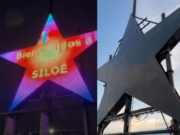 Siloé recupera su brillo con la estrella original de cinco puntas y nueva tecnología LED