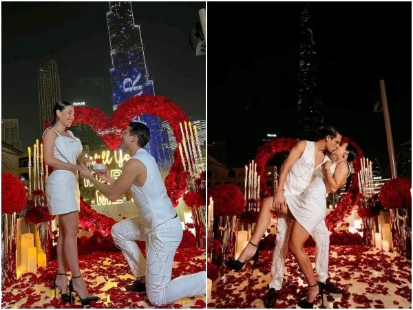 «Si, un millón de veces si»: Pipe Bueno le pide matrimonio a Luisa Fernanda W en Dubái