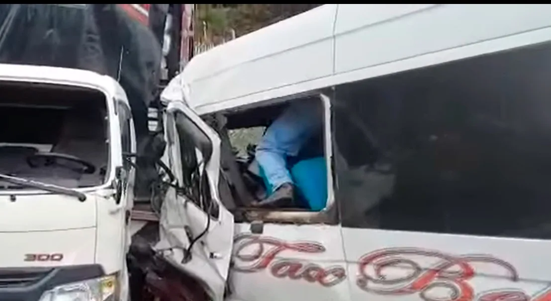 Accidente vía panamericana