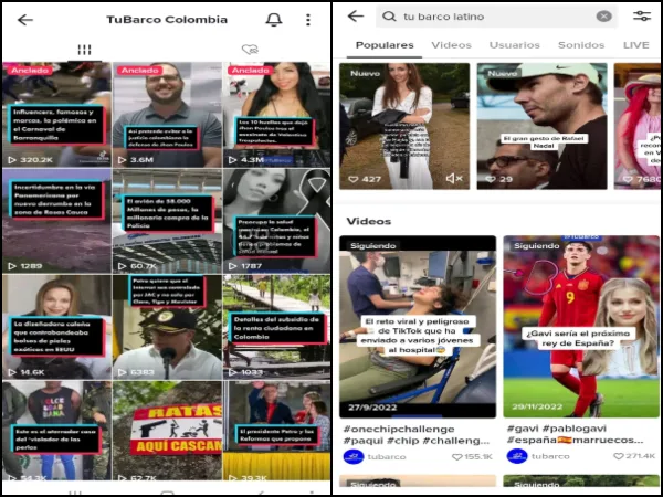Tik Tok Comisión Europea